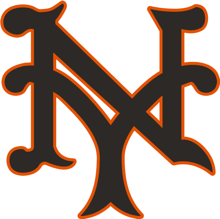 San Francisco Giants - 1941 New York Giants Baseball (750x740), Png Download