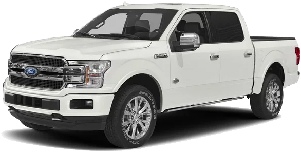 2018 White Ford F150 (602x312), Png Download