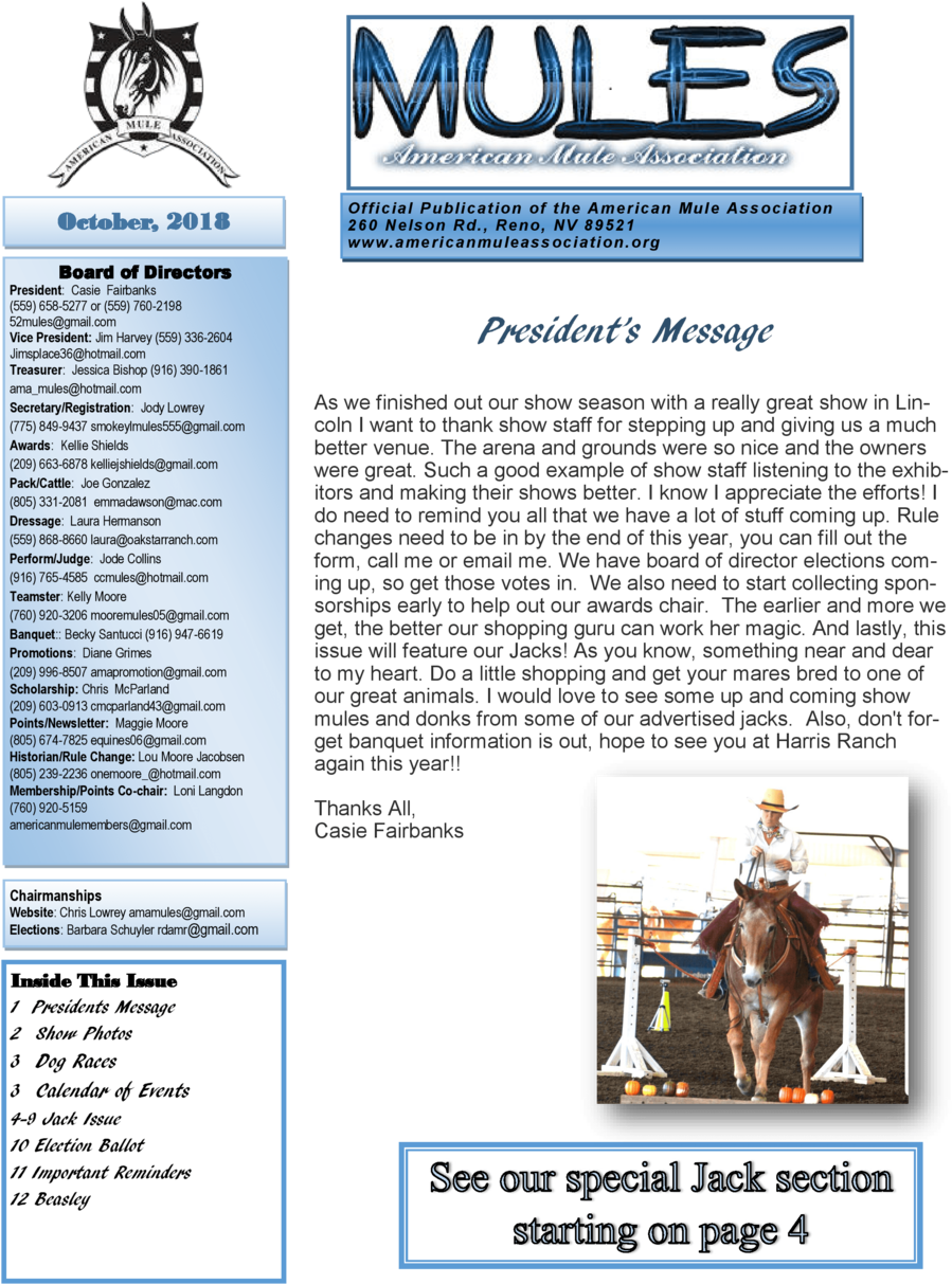 Newsletter Oct2018 01-min - October (1000x1294), Png Download