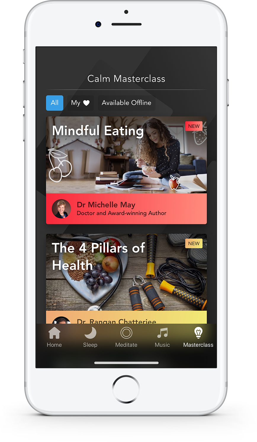 We Designed Calm's Mindful Eating Journal As A Companion (868x1488), Png Download