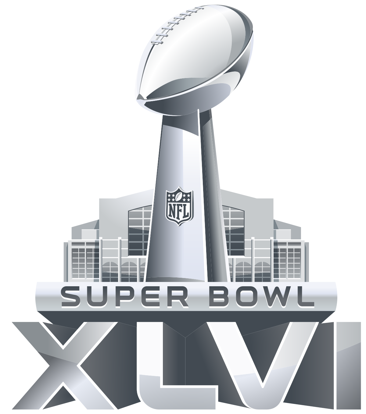 Super Bowl 46 Logo (1200x1358), Png Download