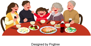 Simple Cartoon Hand Painted Family Design, Simplicity, - Painting (360x360), Png Download