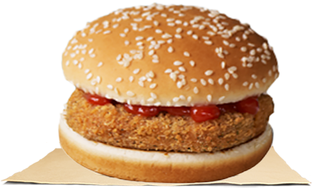 Kids Veggie Burger - Veg Burger For Kids (500x540), Png Download