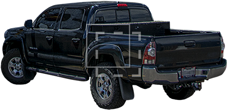 Black Pickup Truck - Pickup Truck (450x450), Png Download