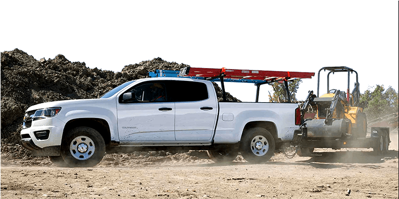Work Trucks & Work Vans - Semi-trailer Truck (805x507), Png Download