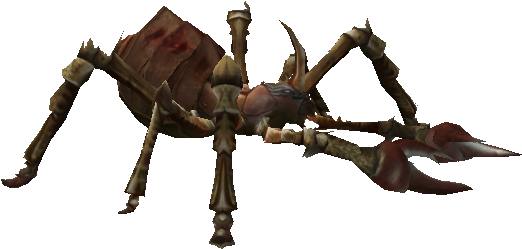 Mean Claw Poison Spider - Portable Network Graphics (544x287), Png Download