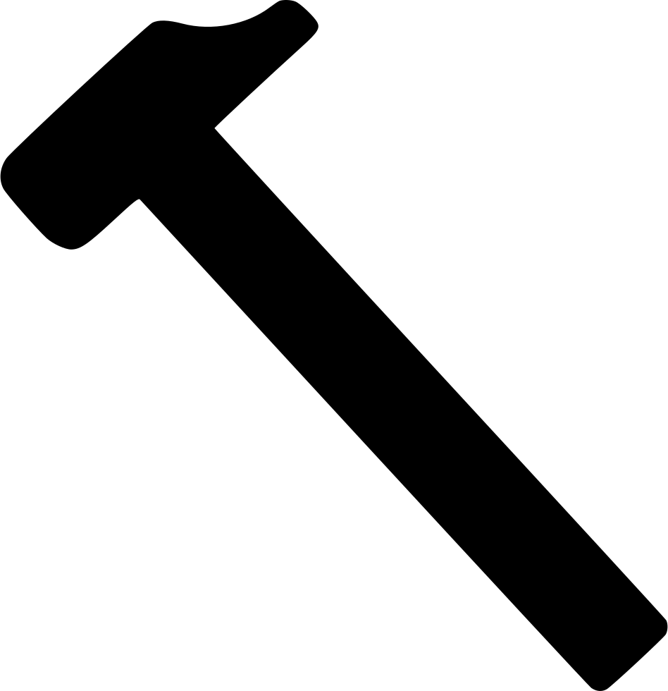 Claw Hammer Comments - Clipart Hammer (948x980), Png Download