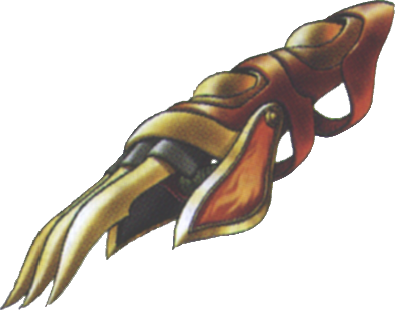 Flame Claw Flame Claw - Claw Weapon Png (395x310), Png Download