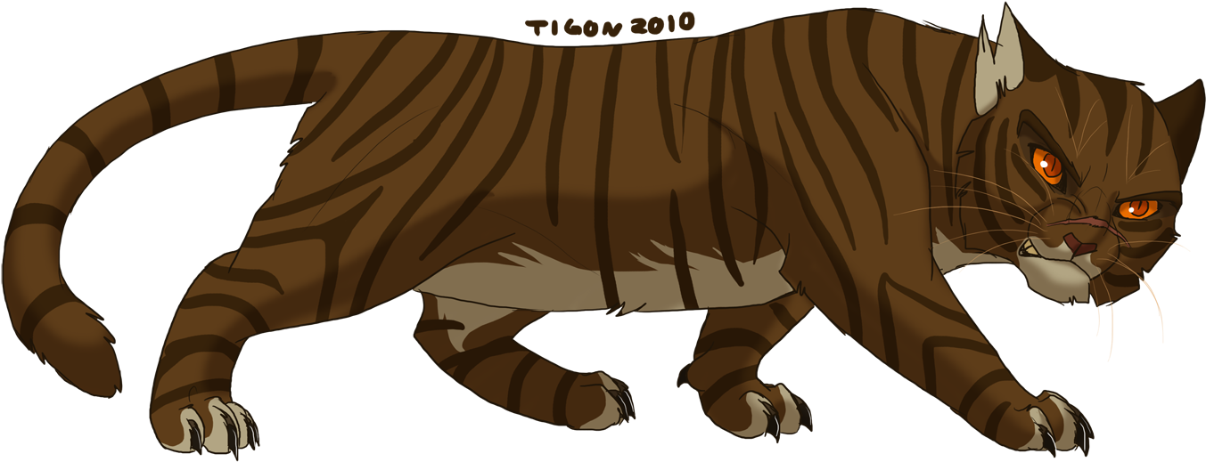 Claw Tigerstar - Warrior Cats Tigerstar (1427x700), Png Download