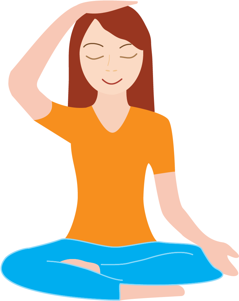 19 Meditation Png Freeuse Stock Female Yoga Huge Freebie - Sahaja Meditation (1048x1048), Png Download