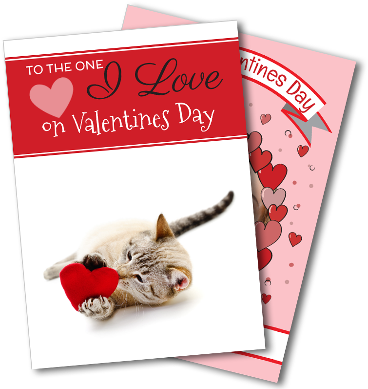 Valentines Day Cards - Greeting Card Images Png (800x800), Png Download