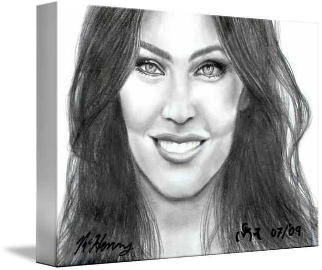 Clipart Transparent Download Drawing Celebrities Fox - Sketch (650x545), Png Download