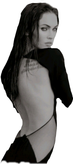 Megan Meganfox Badgirl Badbitch Hot - Photo Shoot (240x538), Png Download