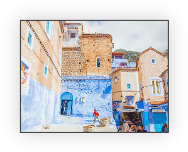 Private 2 Days Circuit From Fes To Chefchaouen,2,3,4 - Fes (410x338), Png Download