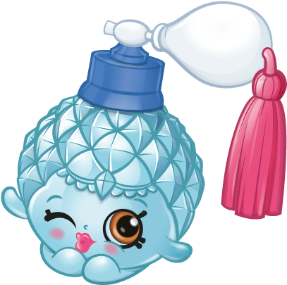 Petite Perfume - Shopkins Season 8 Petite Perfume (576x506), Png Download
