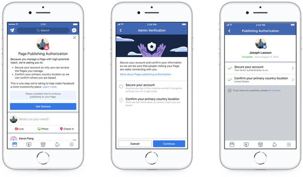 Separately, The Facebook Page Managers Will Need To - Authorization (680x431), Png Download