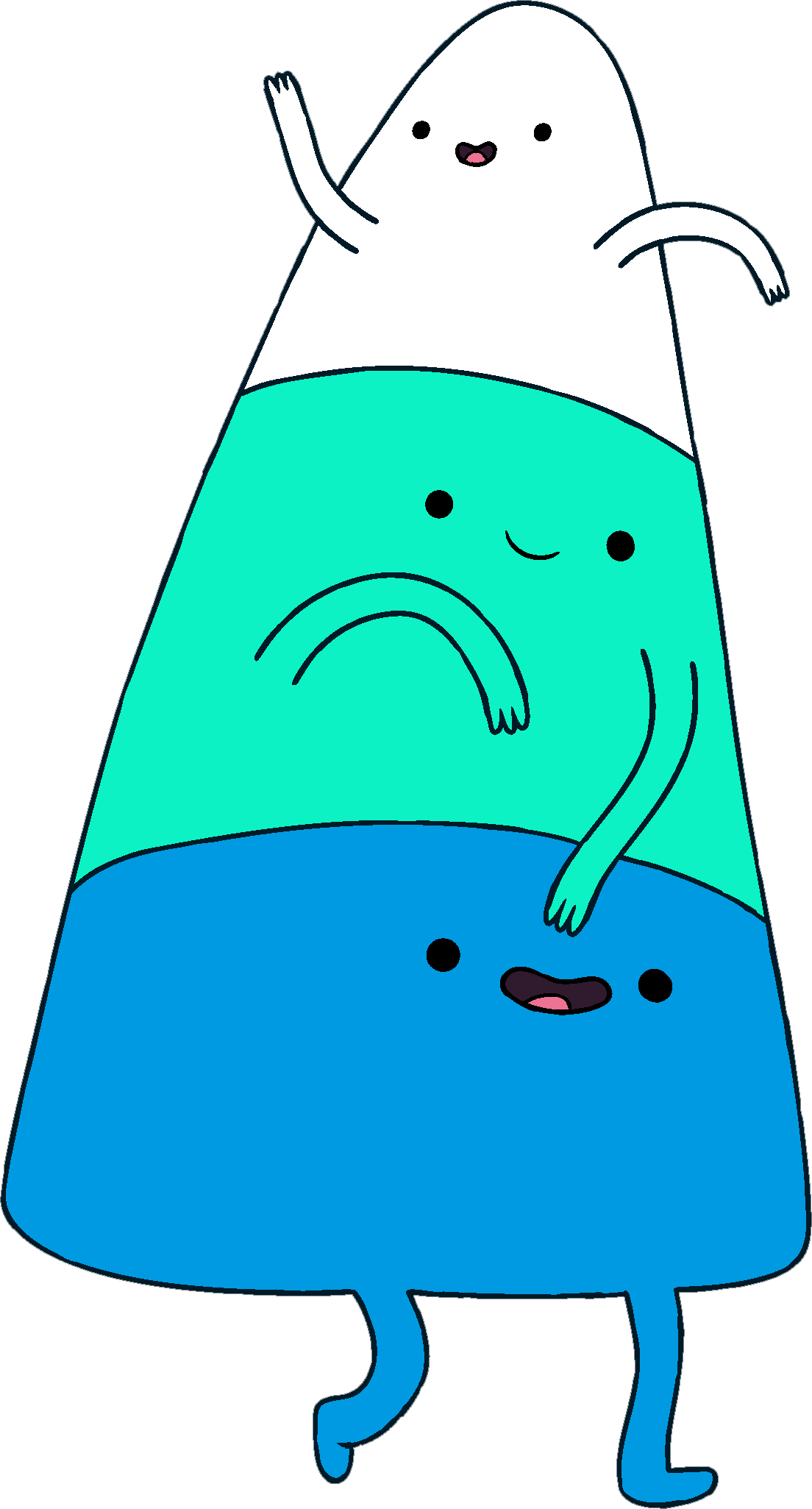 Candy Person 201 - Adventure Time Candy Villager (1104x2051), Png Download
