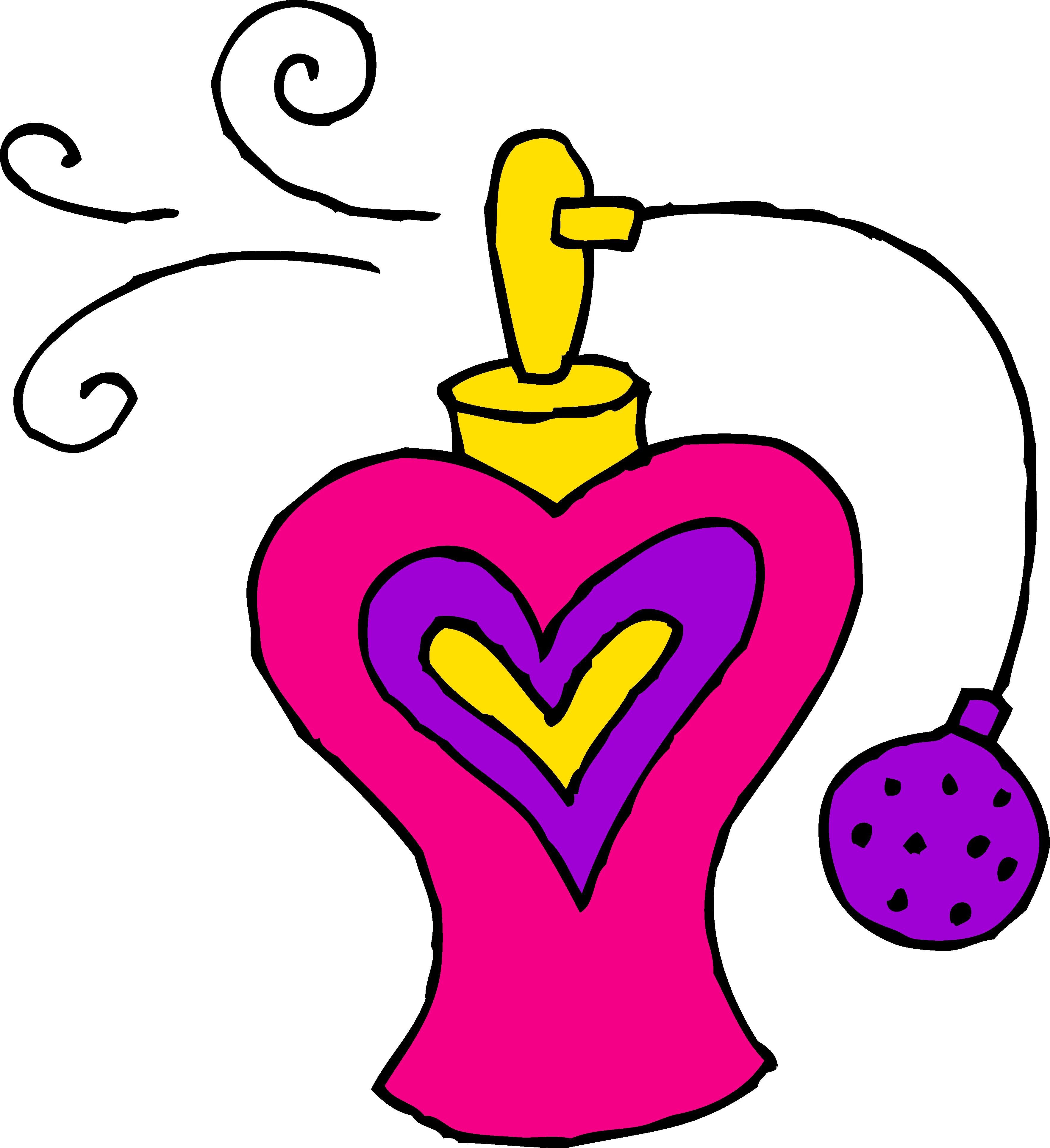 Perufme Clipart - Perfume Clipart (3528x3859), Png Download