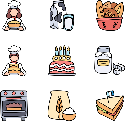Bakery - Icon (600x564), Png Download