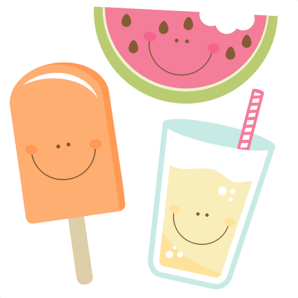 Cute Sweet Summer Set Svg Cutting Files For Scrapbooking - Miss Kate Cuttables Summer (432x432), Png Download