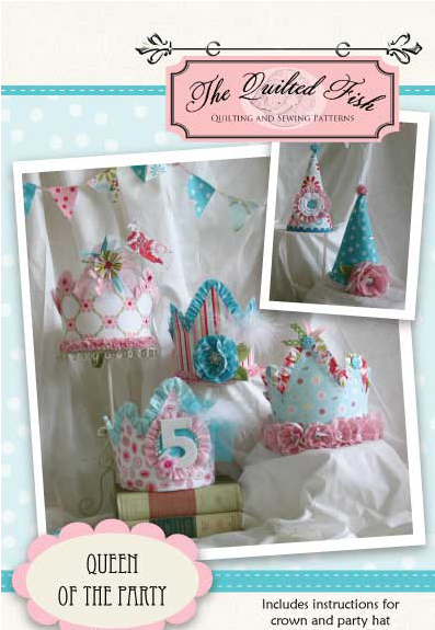 Riley Blake Designs - Queen Of The Party Pattern By The Quilted Fish (574x574), Png Download