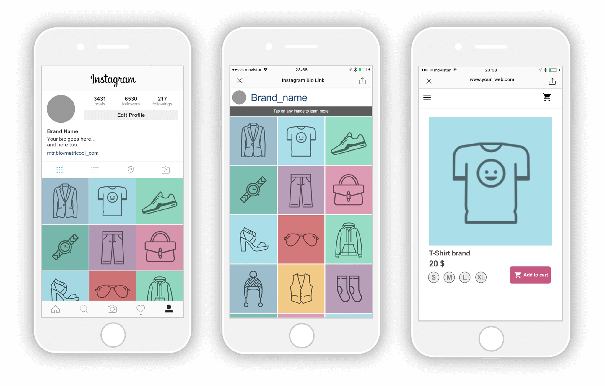 Metricool Instagram Link In Bio - Instagram (2048x1307), Png Download