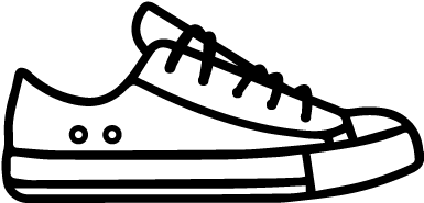 Clip Art Free Gekks The Innovative No - Sneaker Clip Art (409x402), Png Download