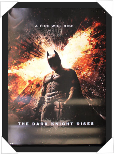 #127 - Dark Knight Rises (2012) (500x500), Png Download