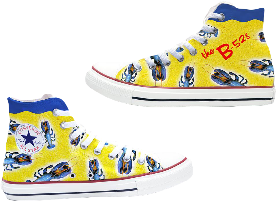 Custom Converse Yellow - B52 Converse (600x600), Png Download