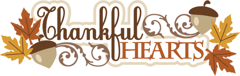 Thanksgiving Thankful Clipart - Thanksgiving Blessings Clip Art (800x256), Png Download