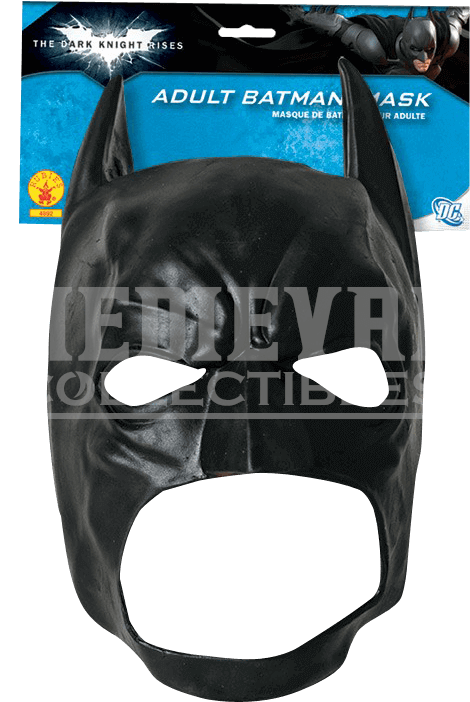 Adult Batman Dark Knight Rises Mask - Adult Batman 3/4 Mask (714x714), Png Download