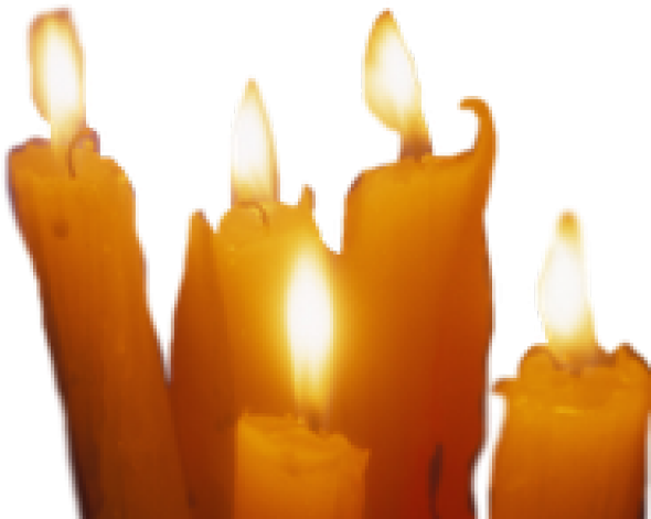 Church Candles Png Transparent Images - Candles Png (640x480), Png Download
