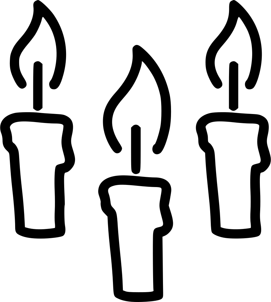 Candles Comments (878x980), Png Download