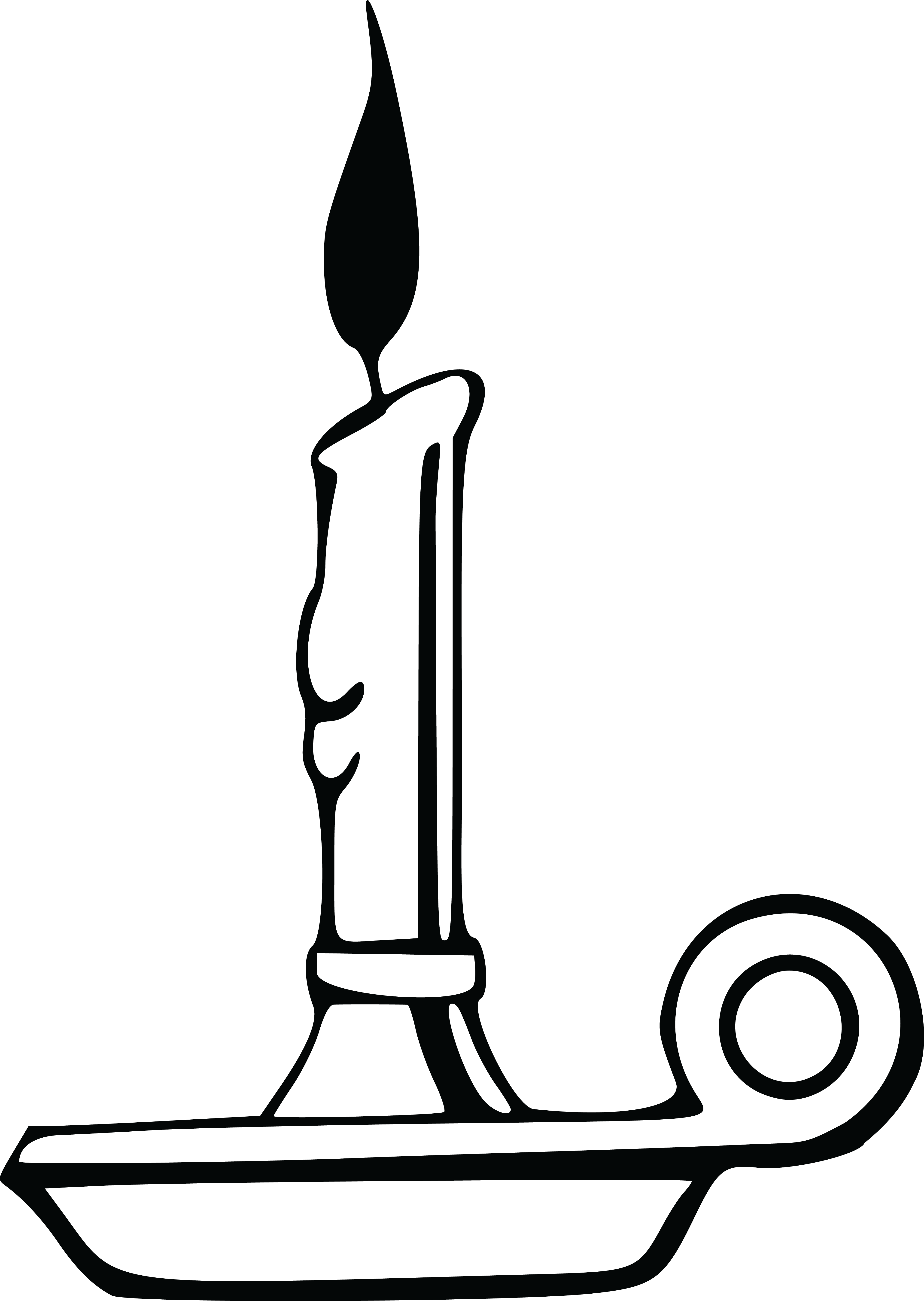 Sglobyavane Na Vreme Ritm Candle Clipart Black And White Americanministorage Colorado Com
