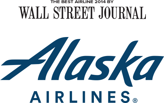 The Wall Street Journal Names Alaska Airlines ' - Geminijets 1:400 Boeing 737-900s - Alaska Airlines (857x444), Png Download