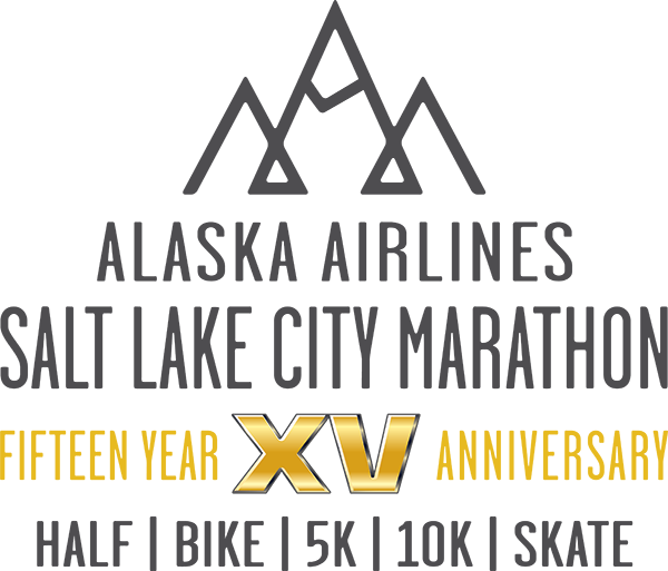 The 15th Annual Alaska Airlines Salt Lake City Marathon - Salt Lake City Marathon (600x513), Png Download