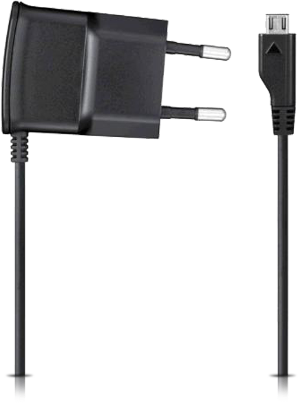 Wall Charger Samsung Microusb - Chargeur Samsung Micro Usb (526x701), Png Download