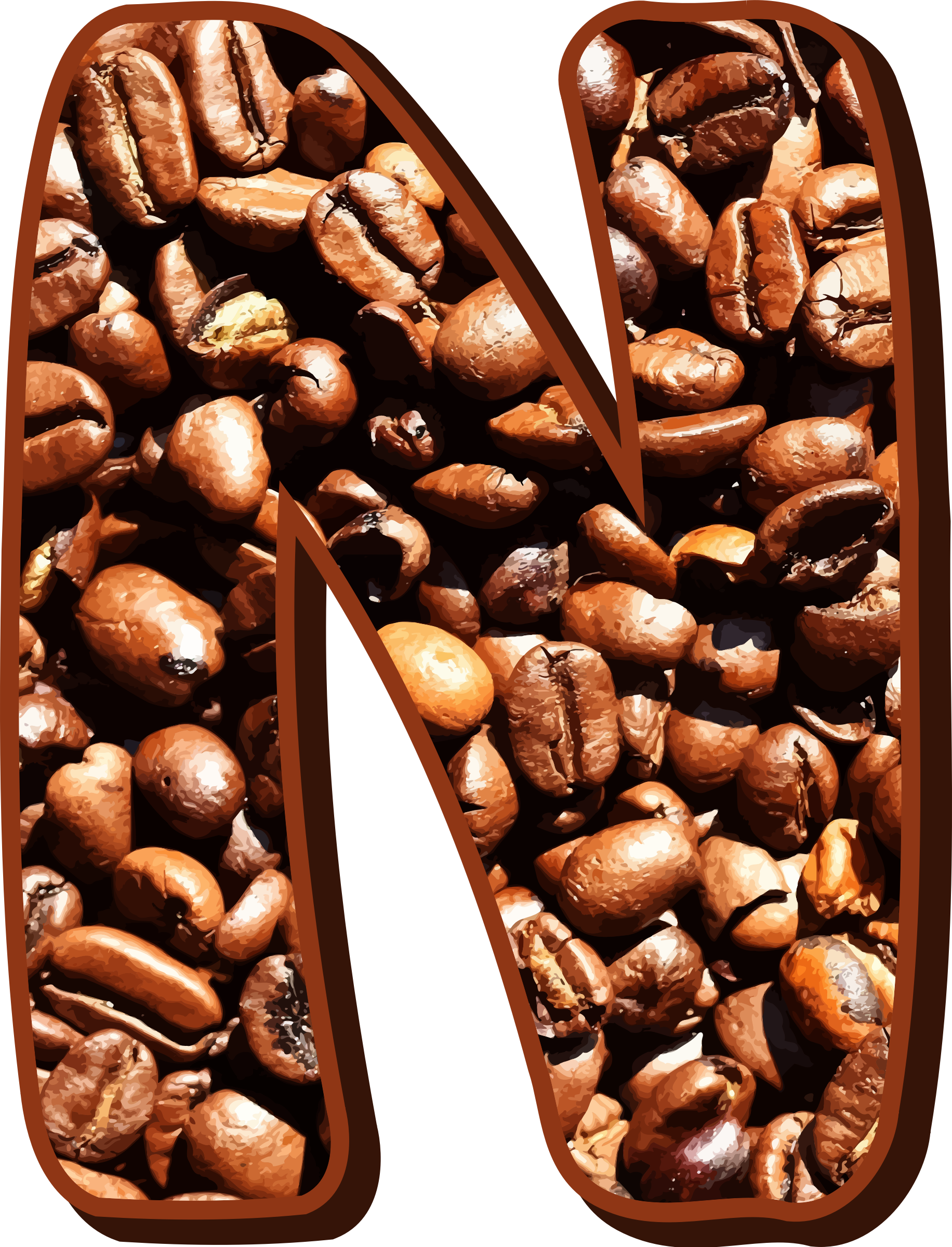 Big Image - Huruf Kopi (1832x2400), Png Download