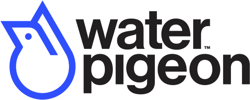 Water Pigeon Logo - Oval (879x404), Png Download