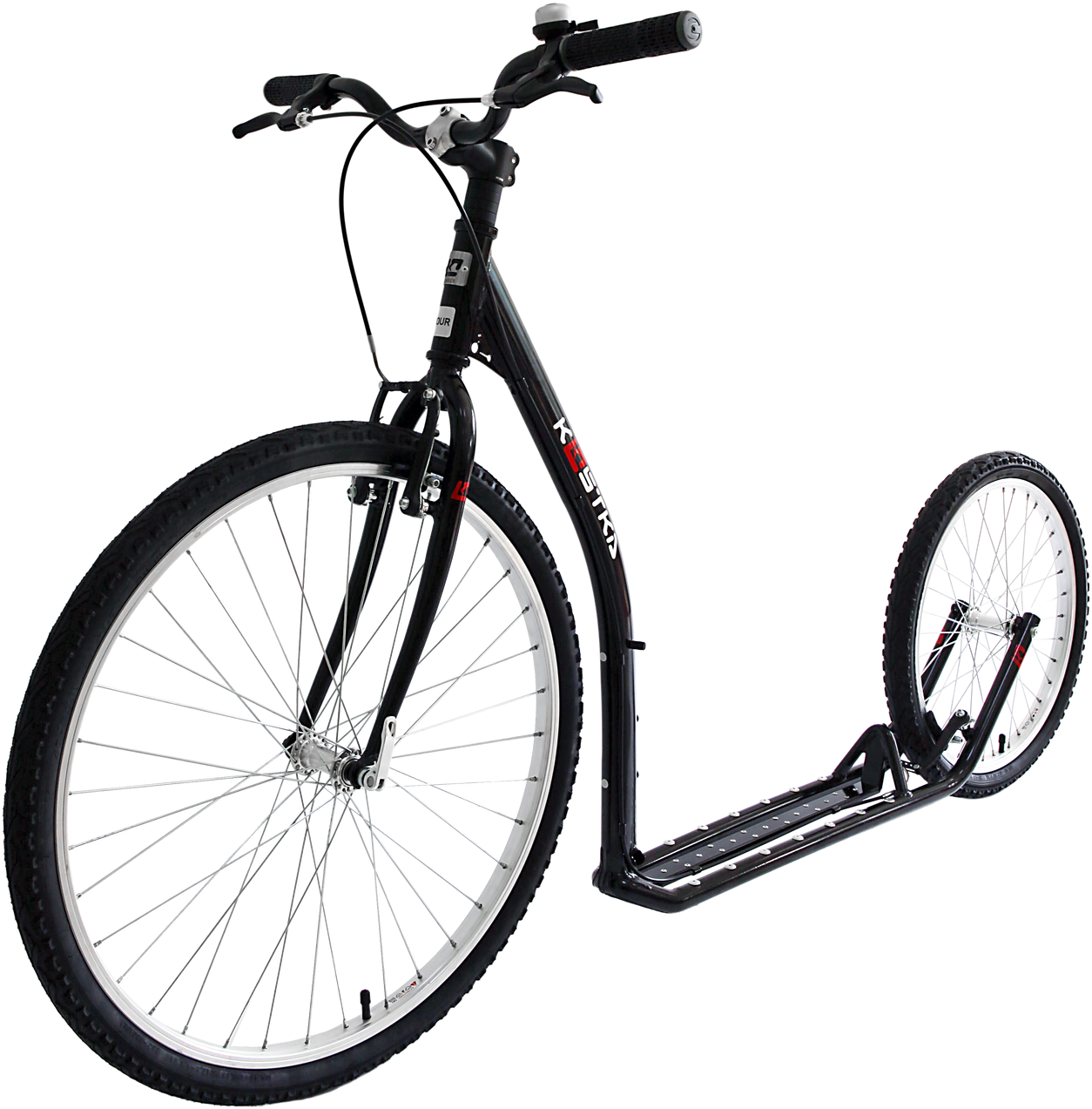 Scooter Clipart Transparent Background - Kolobežka Kostka Tour Fun (1259x1280), Png Download