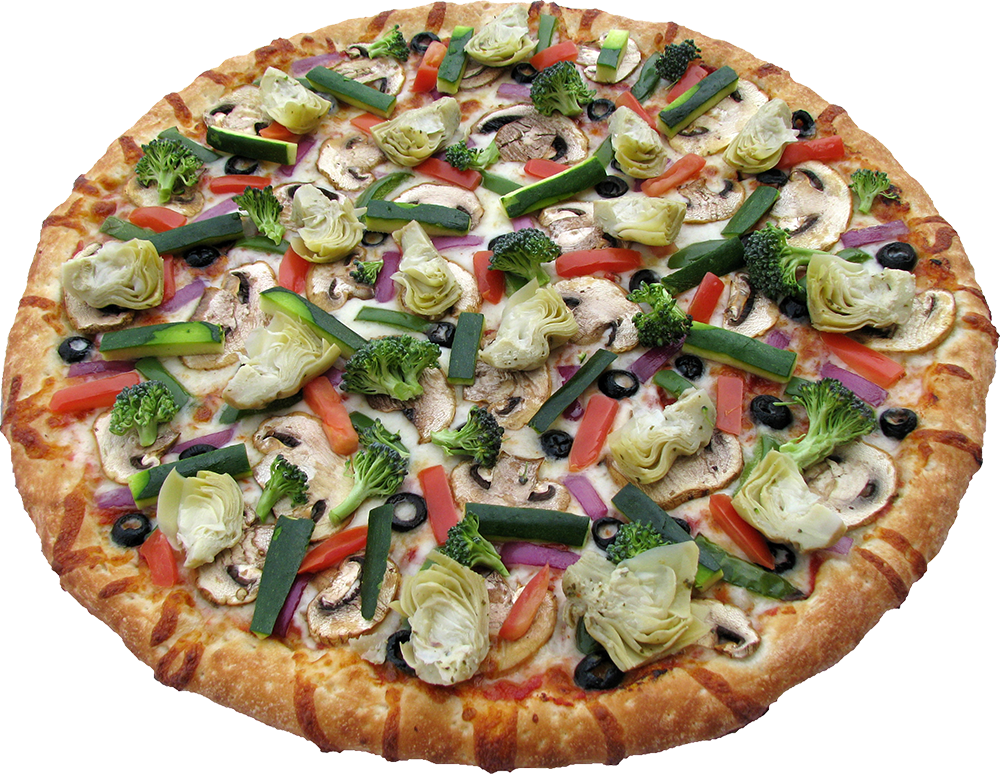 Specialty Vegetarian Pizzas - California-style Pizza (1000x774), Png Download
