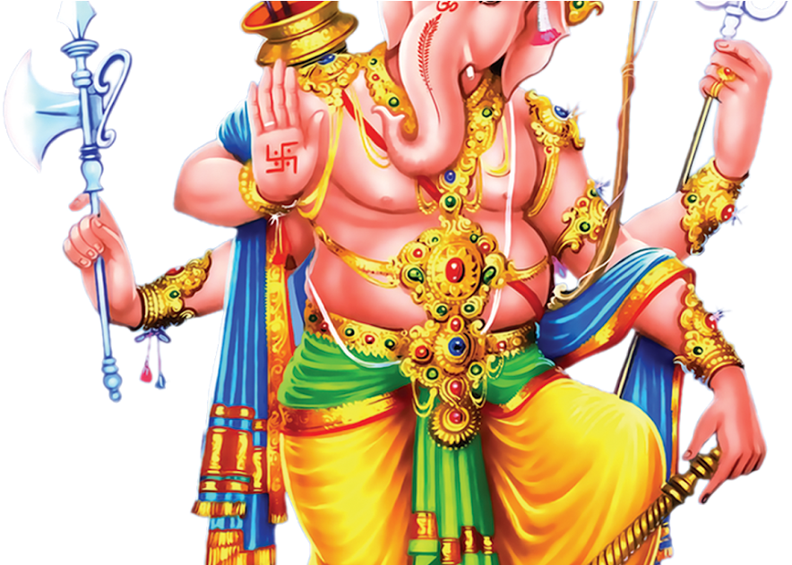 God Ganesh Images Hd Png (1200x630), Png Download