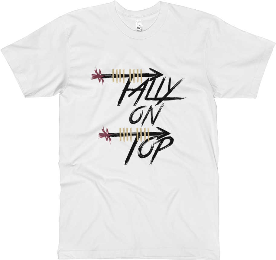 Tally On Top Arrow Tee - T-shirt (1000x1000), Png Download