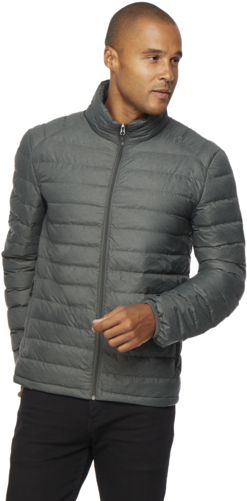 32 Degrees Men's Packable Down Jacket - Man (1024x1024), Png Download