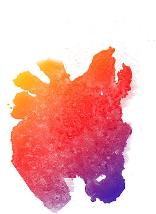 Top Optin Arrow - Watercolor Paint (532x729), Png Download