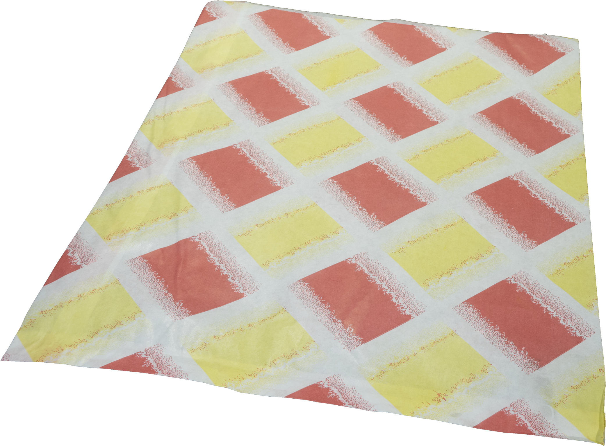 1000 14″ X 18″ Diamond Coloured Paper Bags Strung - Patchwork (3000x2000), Png Download