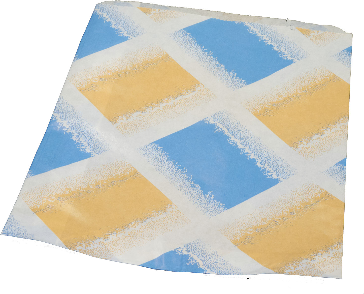 1000 7″ X 9″ Diamond Coloured Paper Bags Strung - Patchwork (3000x2000), Png Download