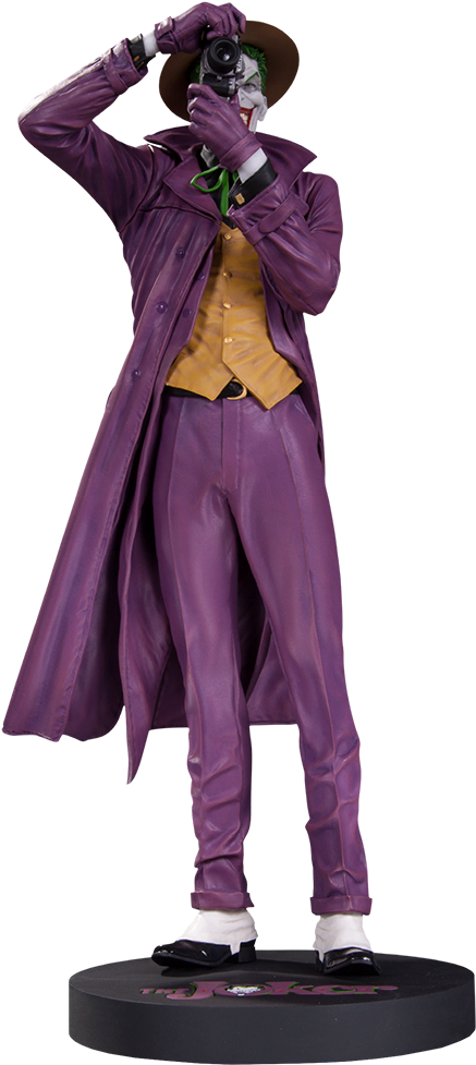 Dc Collectibles The Joker Statue - Brian Bolland Joker Statue (480x976), Png Download