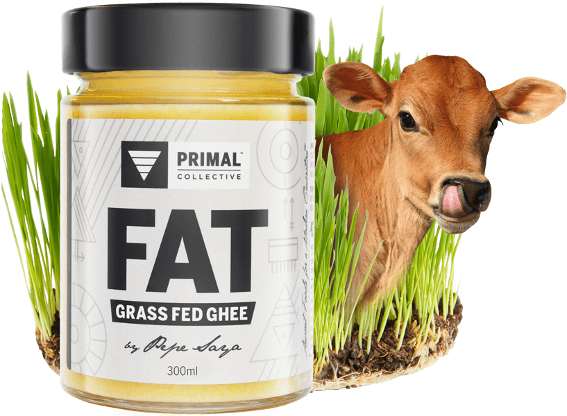 Primal Collective Grass Fed Ghee - Calf (817x715), Png Download