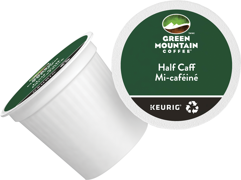 K-cups Green Mountain Half Caff 24/ - Coffee (850x850), Png Download
